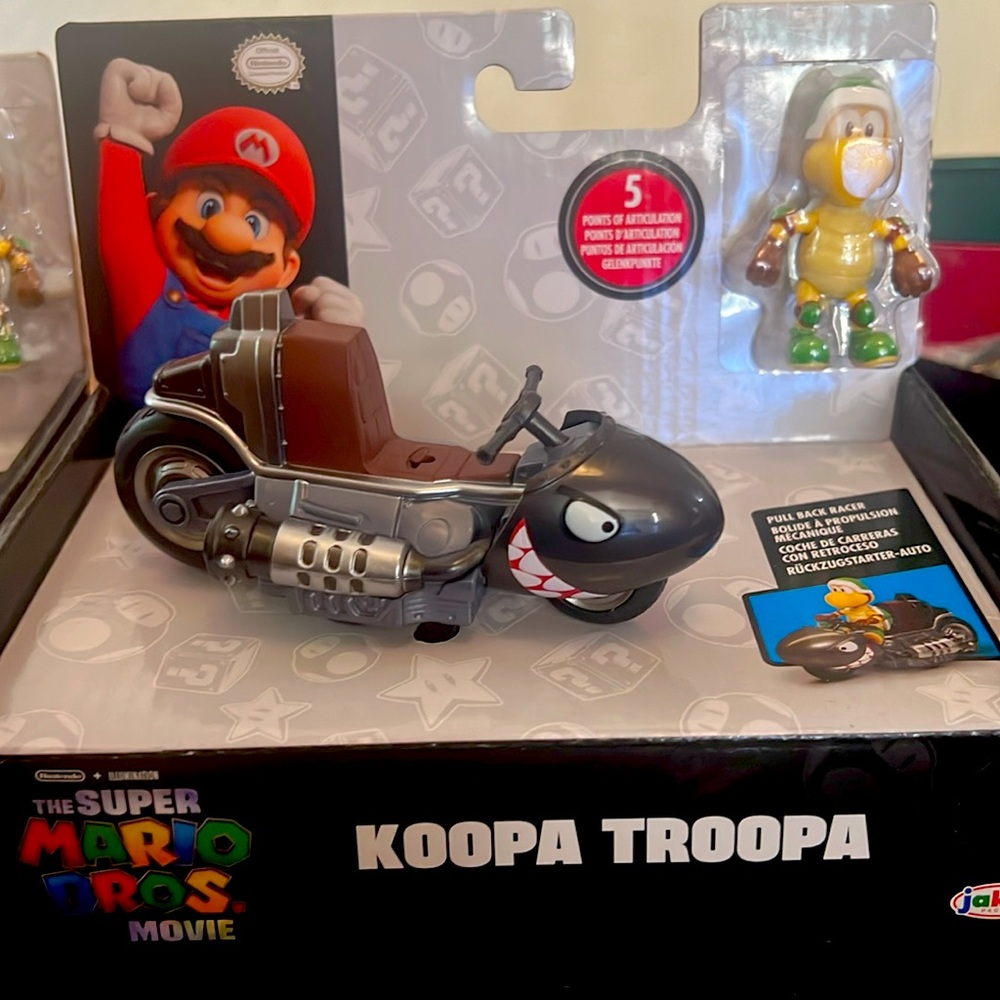 Super Mario Bros Koopa Troopa action figure